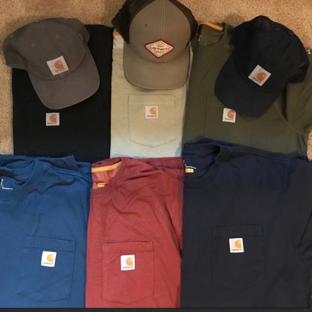 3 Xl carhartt shirt bundle